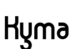 Kyma Font Image