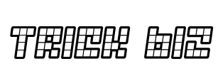 Trick B12 Font Image