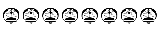 Doraemon Font Image