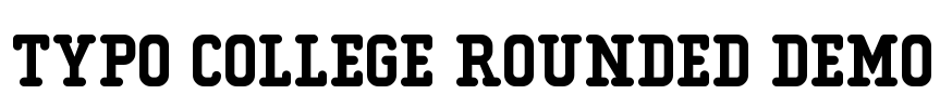 Typo College Rounded Demo
