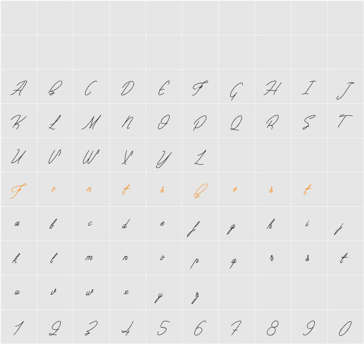 Sentimental Beach Character Map