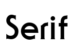 Serif