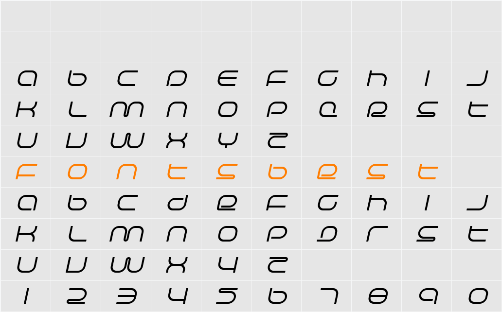 Life Support Character Map