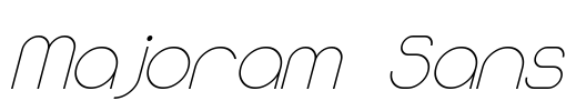 Majoram Sans