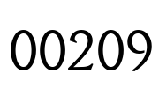 00209 Font Image