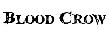 Blood Crow Font Image