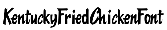 KentuckyFriedChickenFont