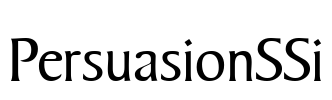 PersuasionSSi Font Image