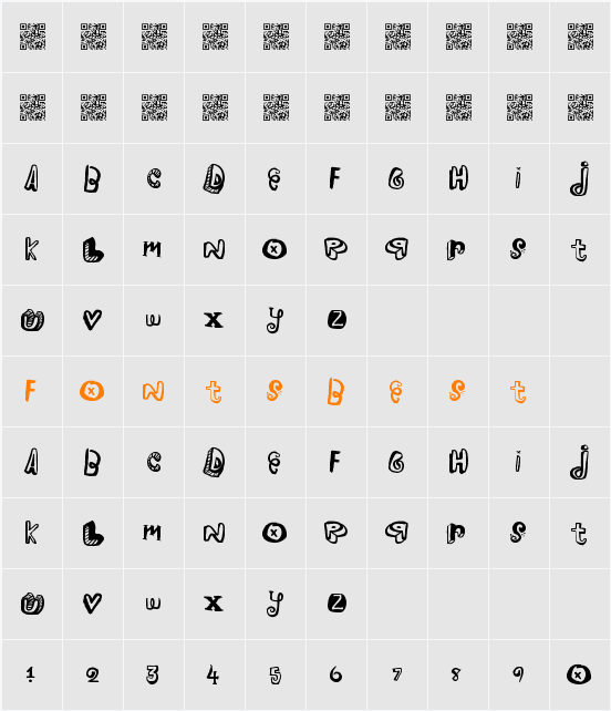 PleasureRiot Character Map