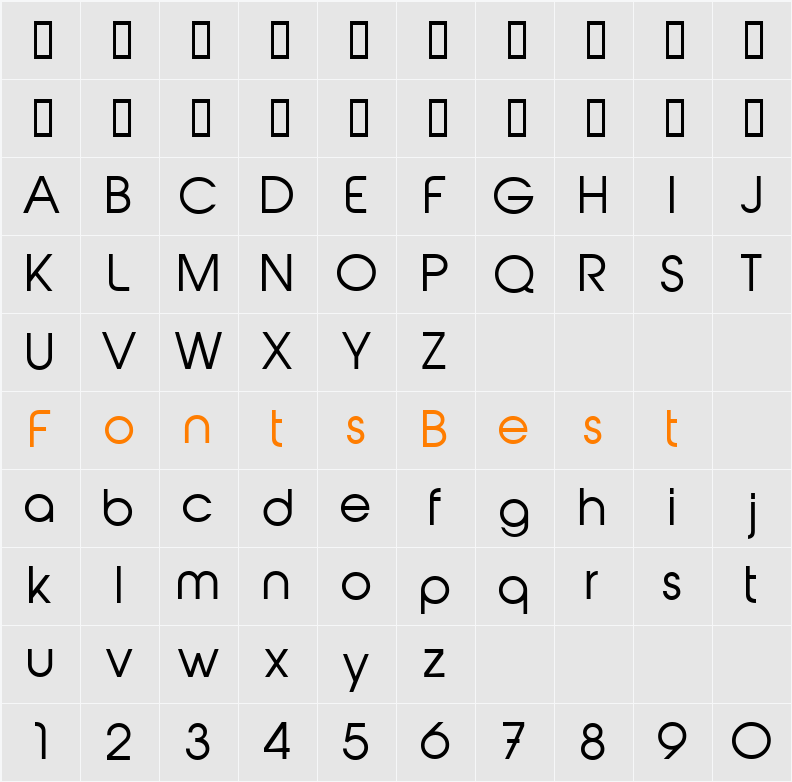 abeatbyKai Character Map