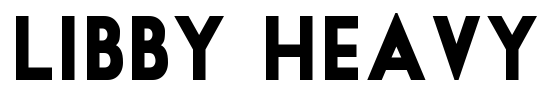 Libby Heavy Font Image