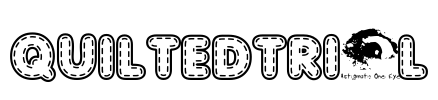 QuiltedTrial Font Image