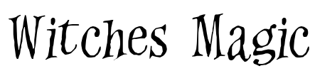 Witches Magic Font Image