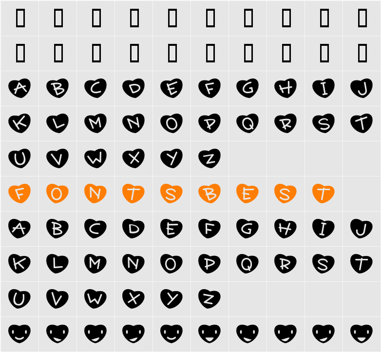 Get the Message Character Map