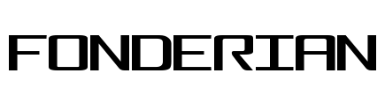 Fonderian Font Image