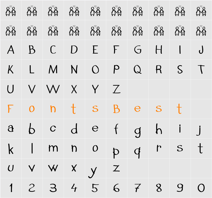 In Secret i Love You Character Map