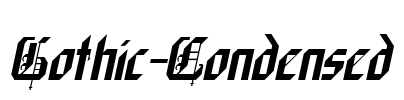 Gothic-Condensed