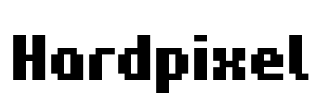 Hardpixel Font Image