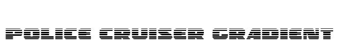 Police Cruiser Gradient