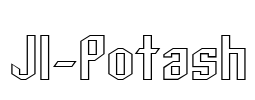 JI-Potash Font Image