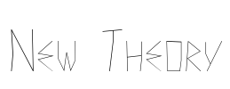 New Theory Font Image