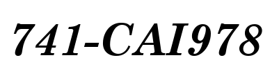 741-CAI978