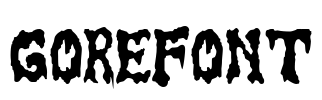GoreFont