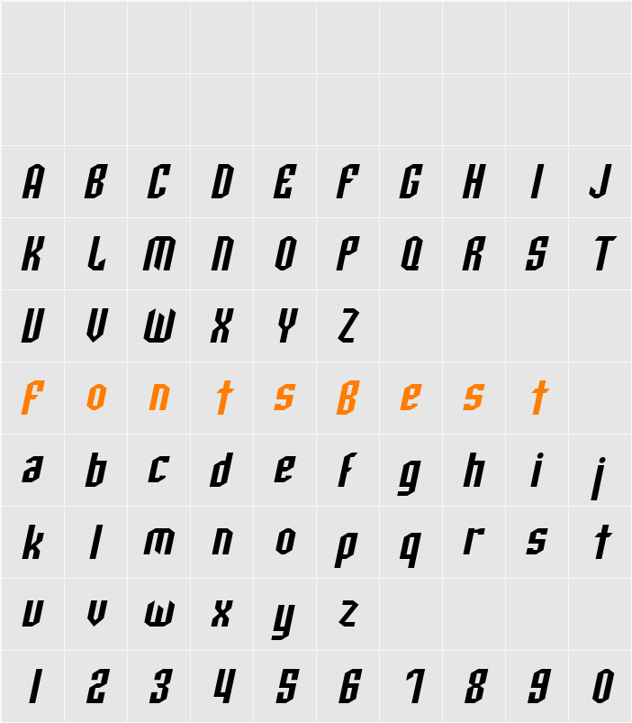 SF Archery Black Character Map