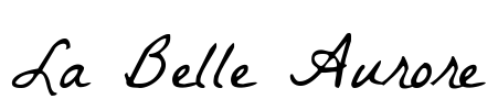 La Belle Aurore Font Image