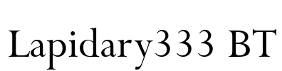Lapidary333 BT