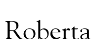 Roberta Font Image