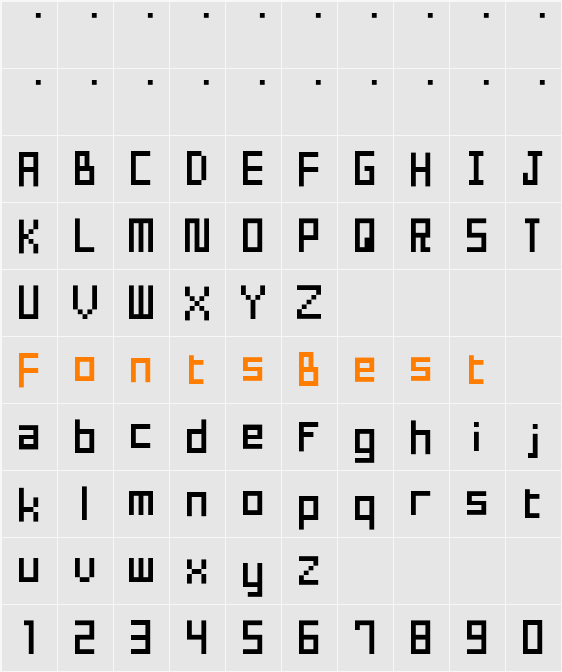 rr_basic05 Character Map