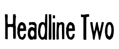 Headline Two