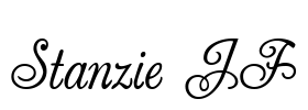 Stanzie JF Font Image