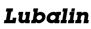 Lubalin Font Image