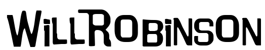 WillRobinson Font Image