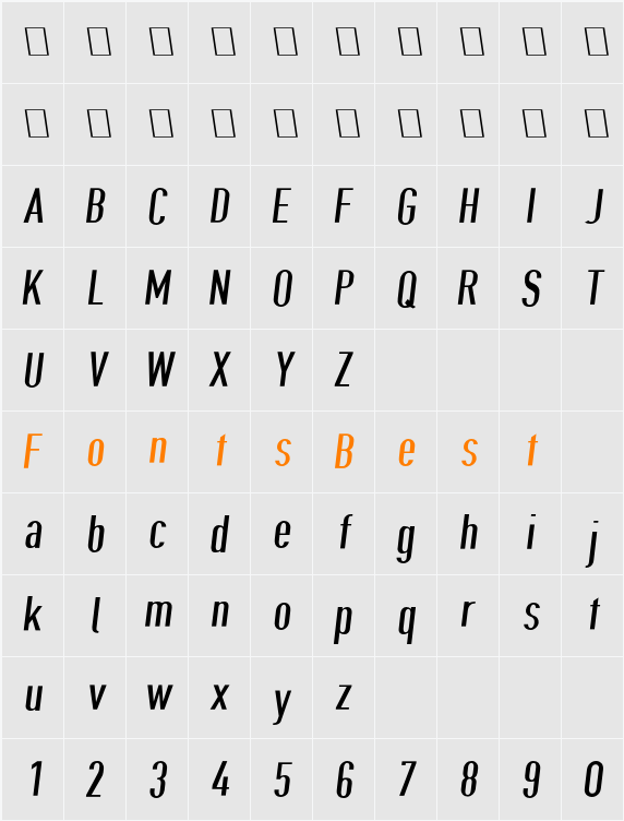 Give A Hoot Character Map