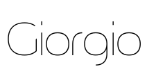 Giorgio Font Image