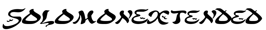SolomonExtended Font Image