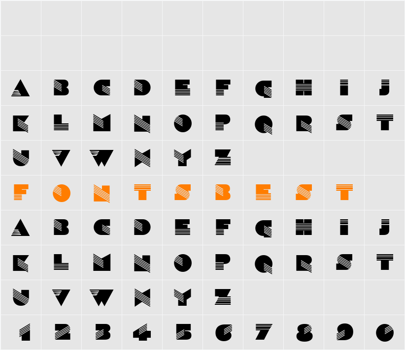 Sinaloa CG Character Map