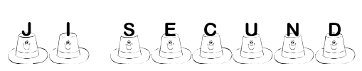 JI-Secund Font Image
