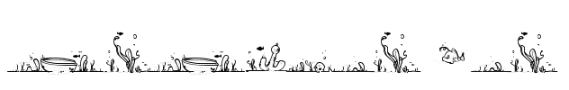 LaLinea Sea Font Image