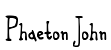 Phaeton John Font Image