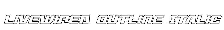 Livewired Outline Italic