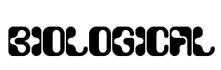 biological Font Image