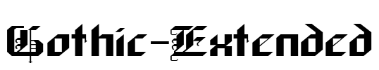 Gothic-Extended