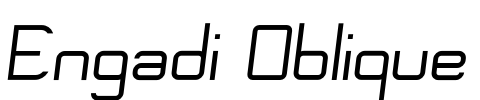 Engadi Oblique