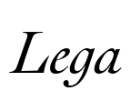Lega Font Image