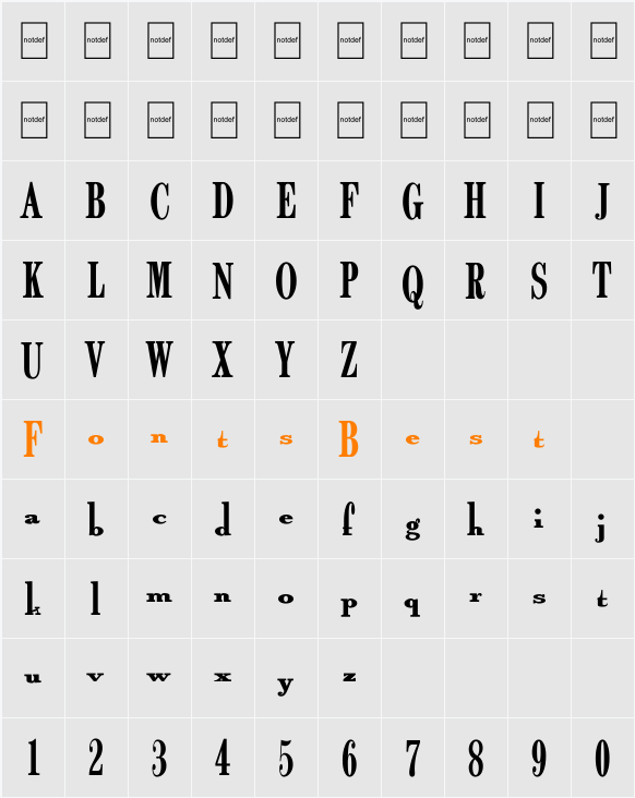 NurfStar Character Map
