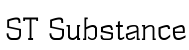 ST Substance Font Image